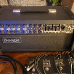 Mesa Mark IV Rev B Amp 85-Watt 3-Channel w/ Official Footswitch & Cover 1(contact info removed) - Various