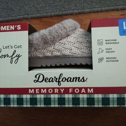Dearfoams Memory foam women's slippers