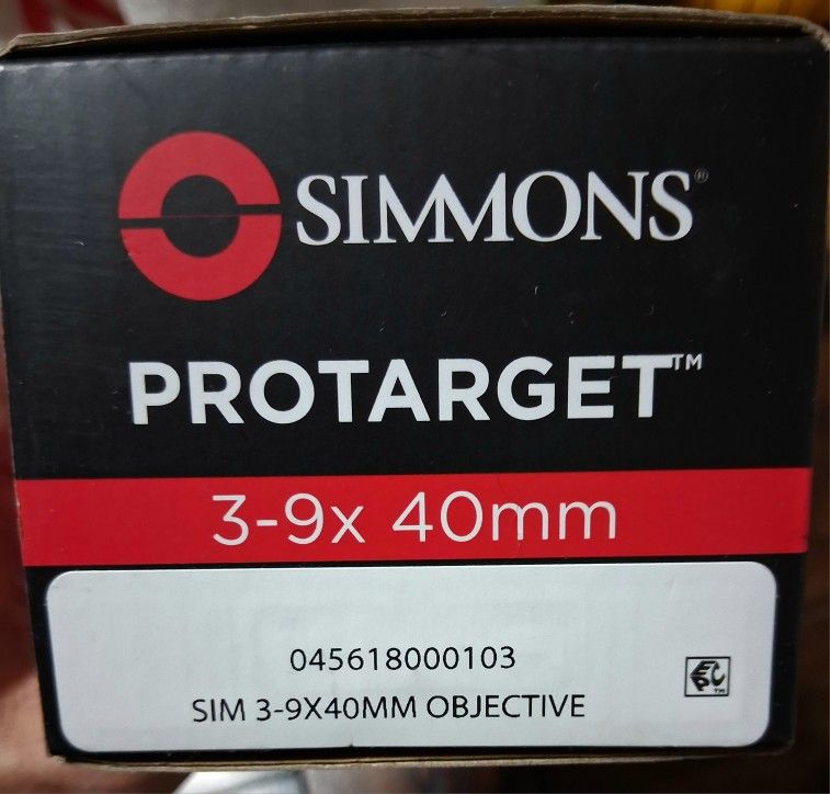 New Simmons 3-9x40 SIM3940C