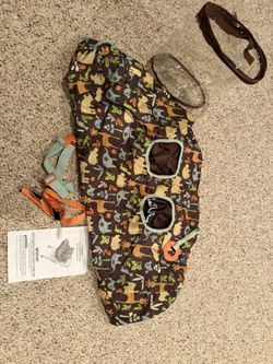 Compact cart and highchair cover