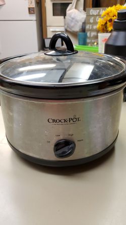 5qt crock pot used but still works