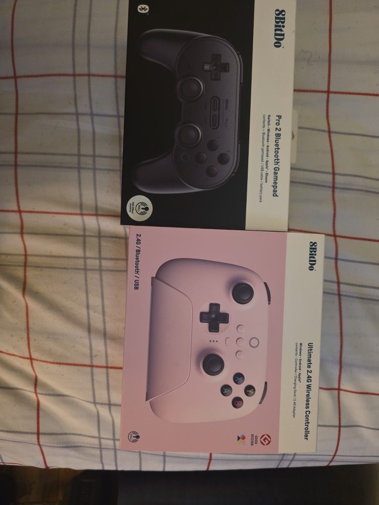 8BITDO PRO 2 AND ULTIMATE 2.4G WIRELESS CONTROLLER