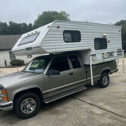 Lance Camper Squire 3000 8’6” Extended Cab Camper, Truck Not Included