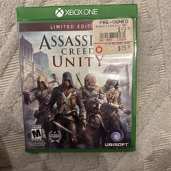 Xbox One Assassin’s Creed Unity