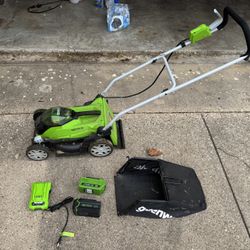 Electric Cordless Lawn Mower