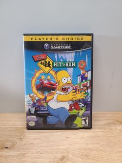 The Simpsons hit and run players choice GameCube game
