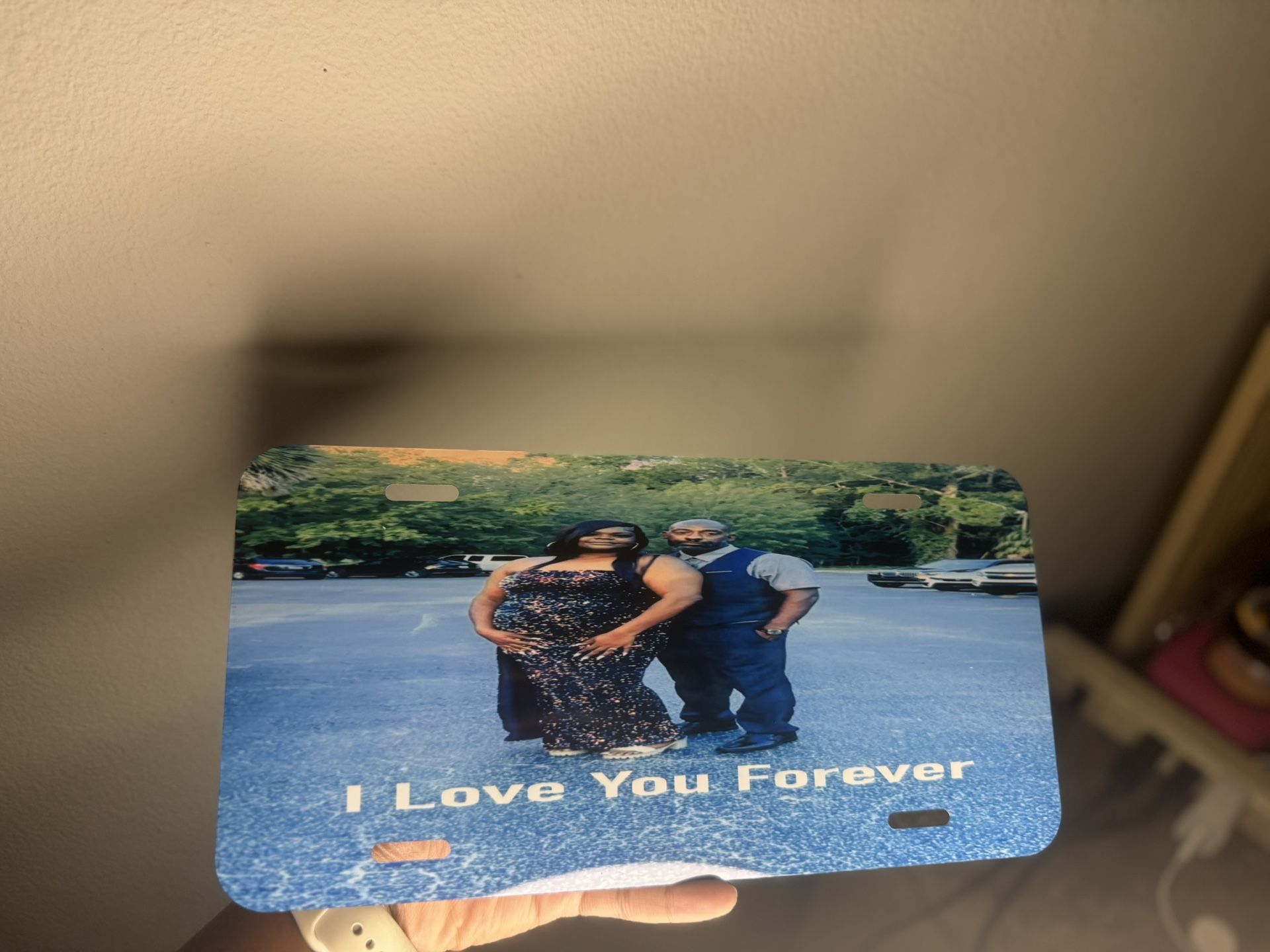 Custom license Plate