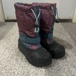 Girls Columbia Snow Boots Size 1