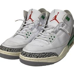 Jordan 3 Retro “Lucky Green” - Men’s 10 w/flaws
