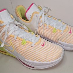 Nike LeBron Witness 6 White Melon Tint sz. 14 near new NORTH PHX. near I17 & Bell Rd