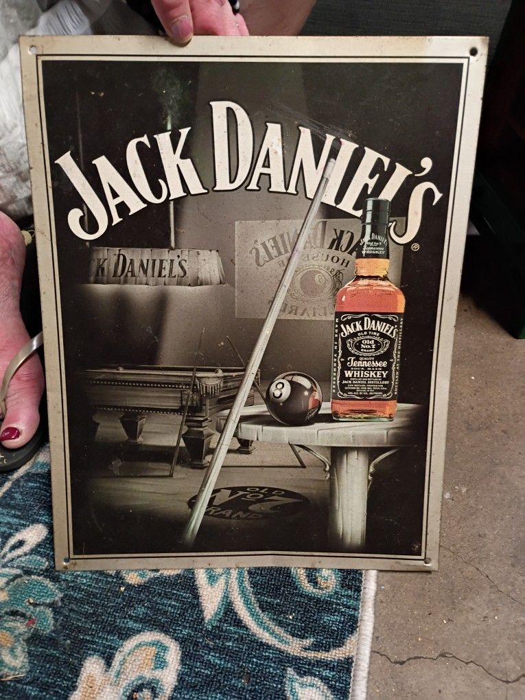 Jack Daniels Metal Poster