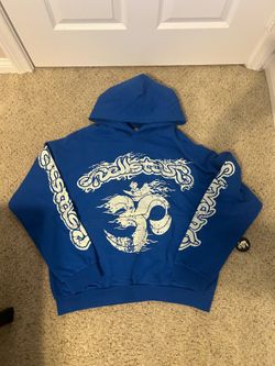 (BEST OFFER) Blue hellstar hoodie