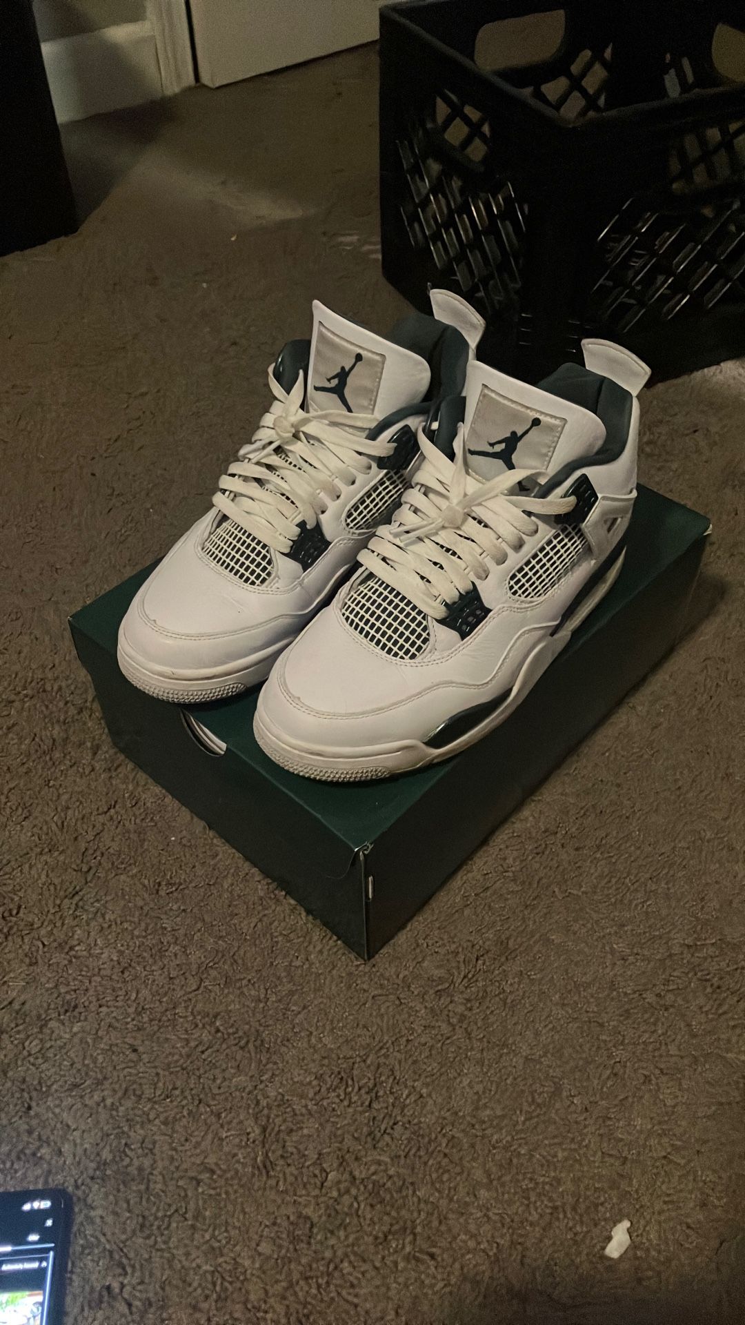 Jordan 4 Oxidized Green 9.5