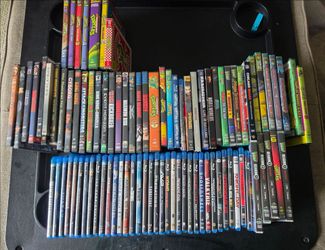 Blu Ray and DVD movie Lot