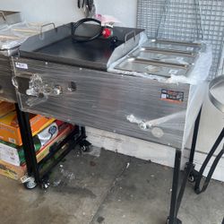 Taco Carts/ Planchas Nuevas/ Taquizas Carts/ Griidles Nuevos