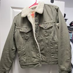 Levi’s Denim Sherpa Jacket 