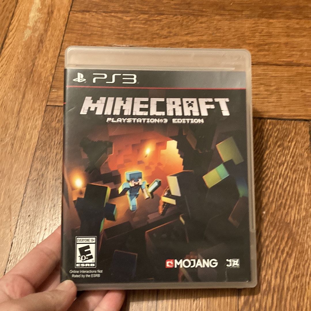 Minecraft ps3 game