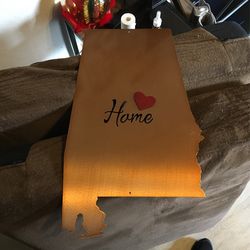 Custom Alabama Metal Plate