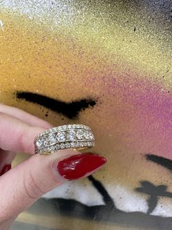 10k NAT DIAMOND RING