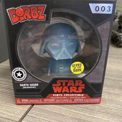 Dorbz Funko Star Wars Darth Vader Holographic Glow In The Dark 003