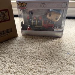 Funko Pop! Vinyl: Trains - Walt Disney On Engine #18 Disney 100 Amazon Exclusive