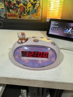 Vintage Hello Kitty Digital Alarm Clock 