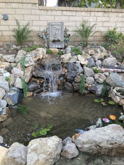 Ponds And Waterfalls