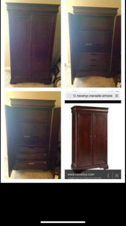 HAVERTYS BRAND HEAVY DUTY ARMORIE