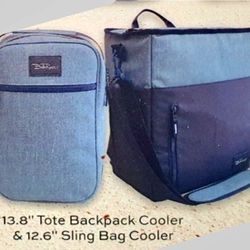 New! 13.8" Cooler Bag & 12.6" Sling Cooler Bag