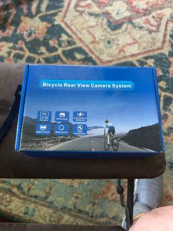 Bike rear view camera