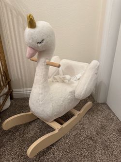 Labebe Swan Rocking Chair