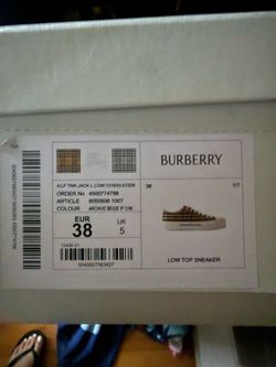 Burberry shoes