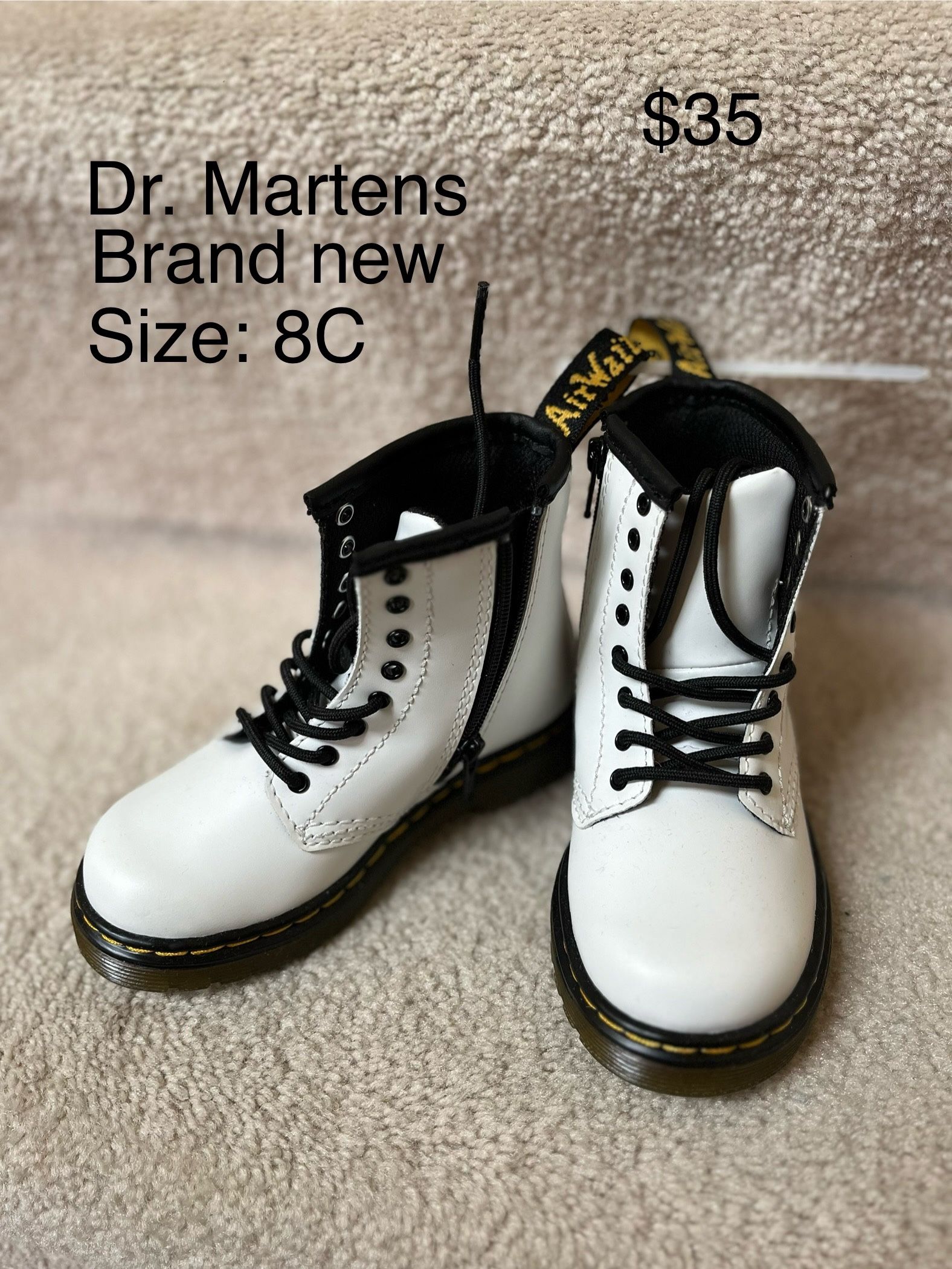 New Mr. Martens Toddler Boots