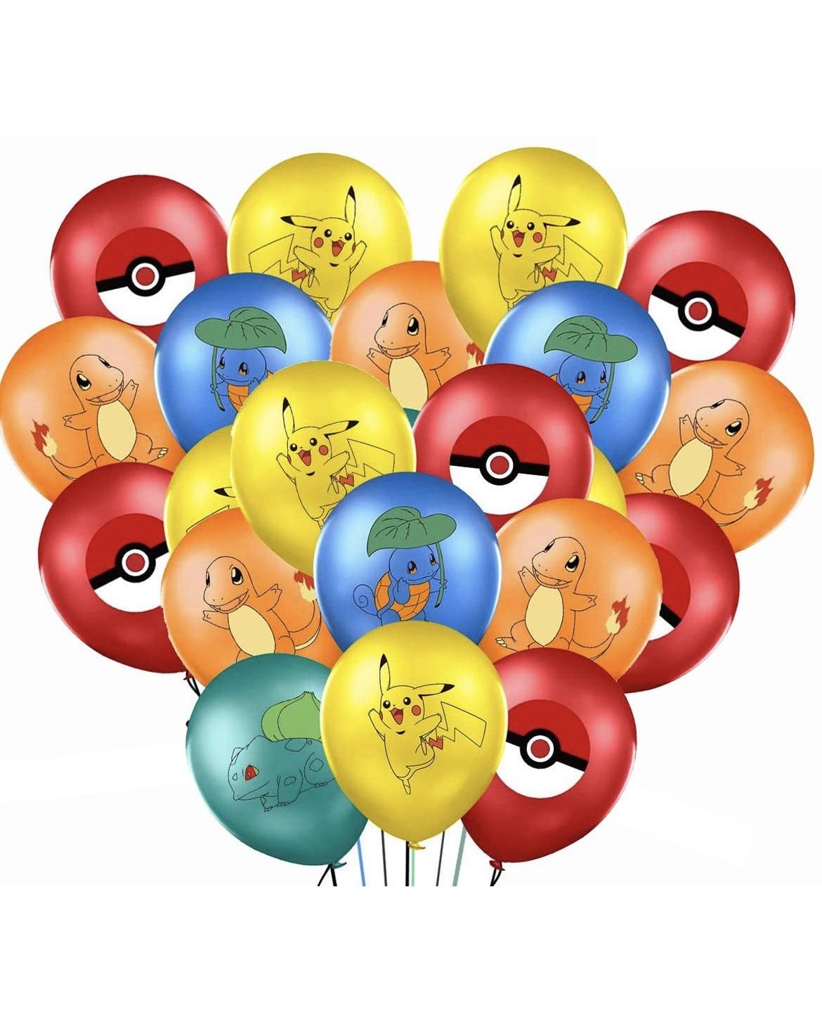 10pc Pokémon Balloons