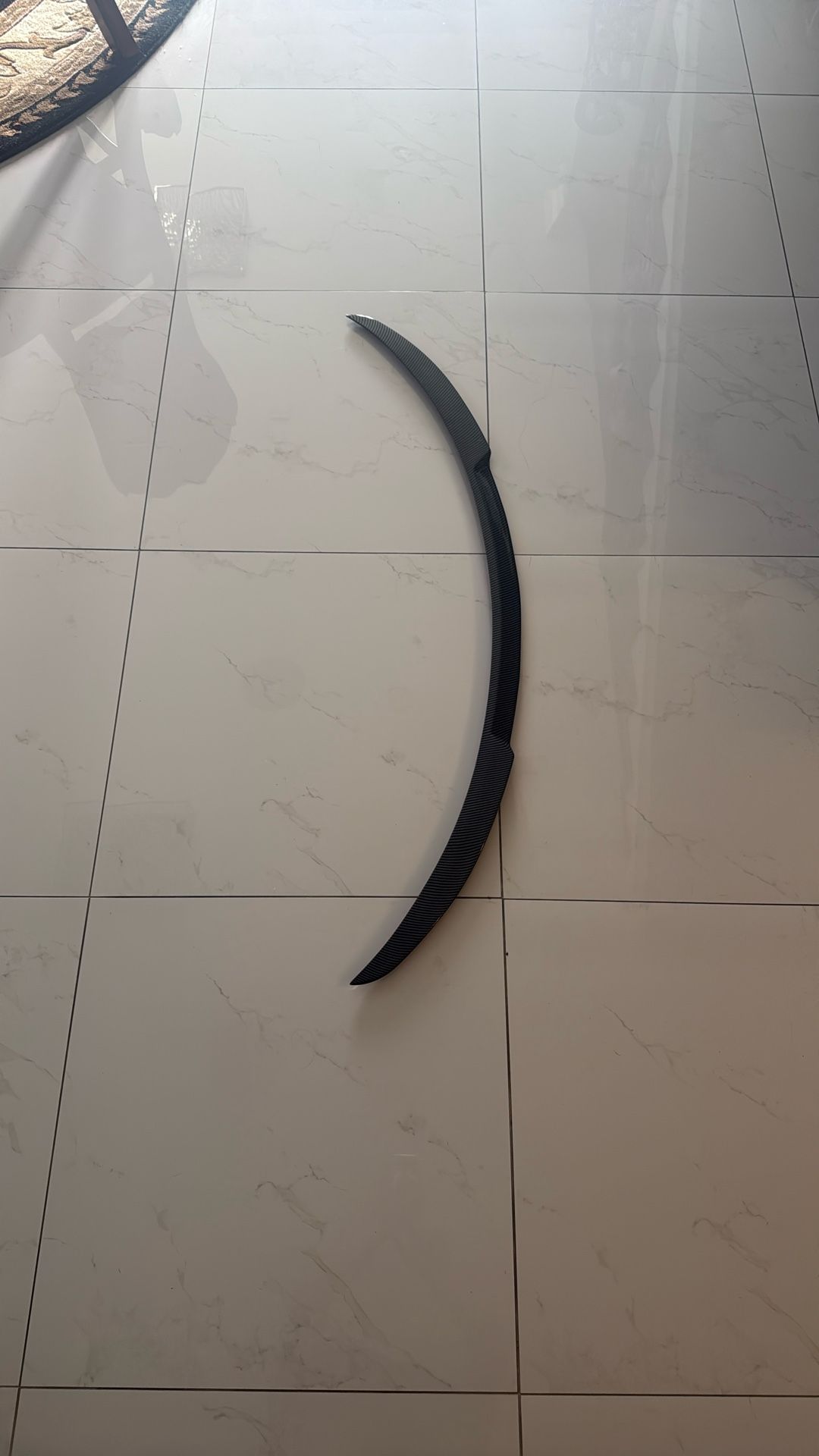 Tesla Model Y, Carbon Fiber Print Spoiler