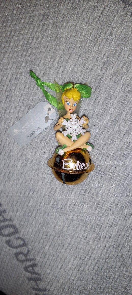 Disney Tinkerbell Glitter Ornament 