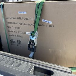 Commercial 40 lbs. Natural Gas Deep Fryer