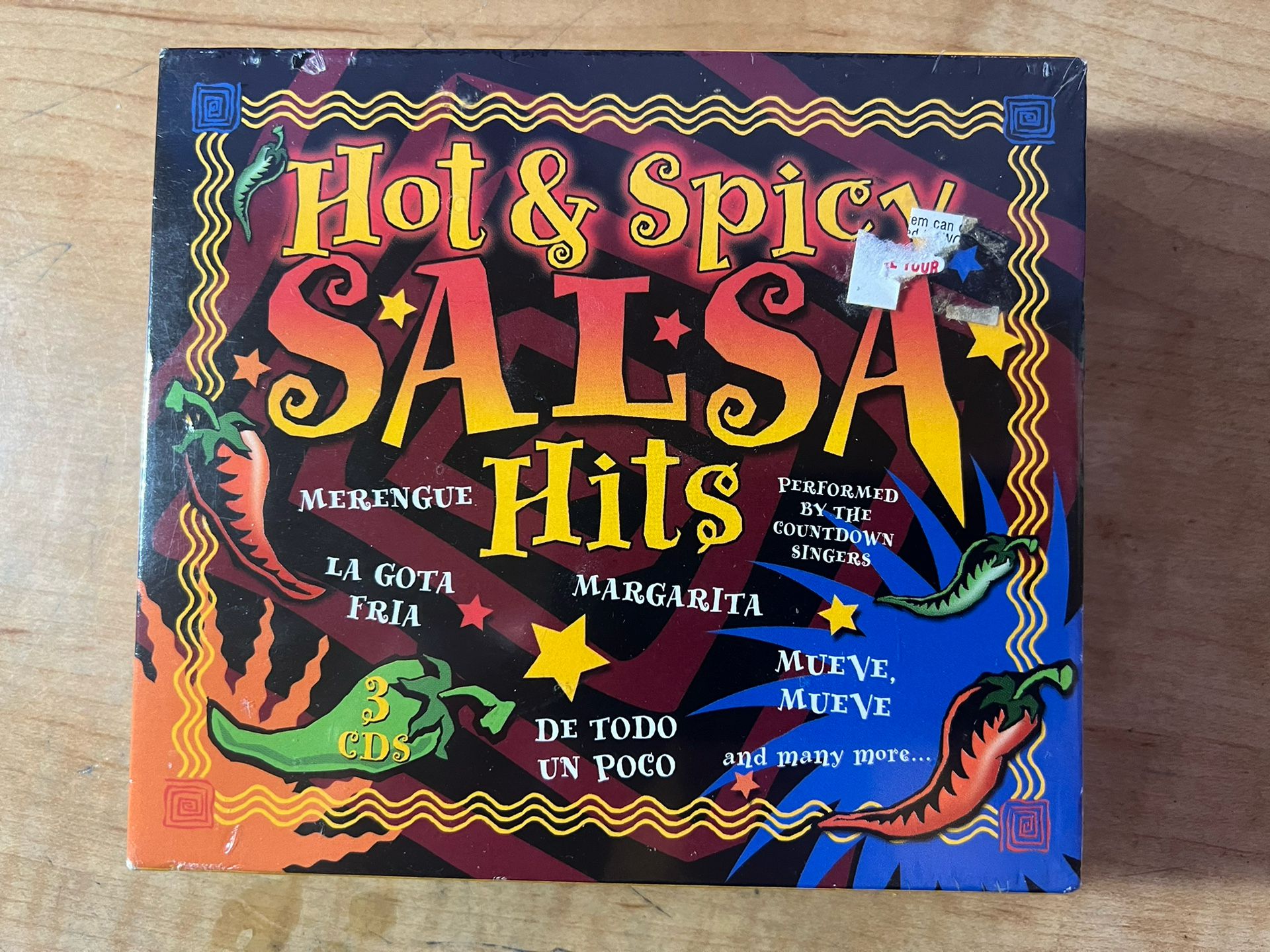 Hot & Spicy Salsa Hits BOX SET - 3 CD ** NEW SEALED ** MADACY 1999