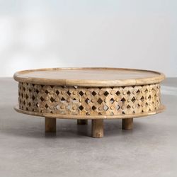 West Elm Solid Wood Coffee Table