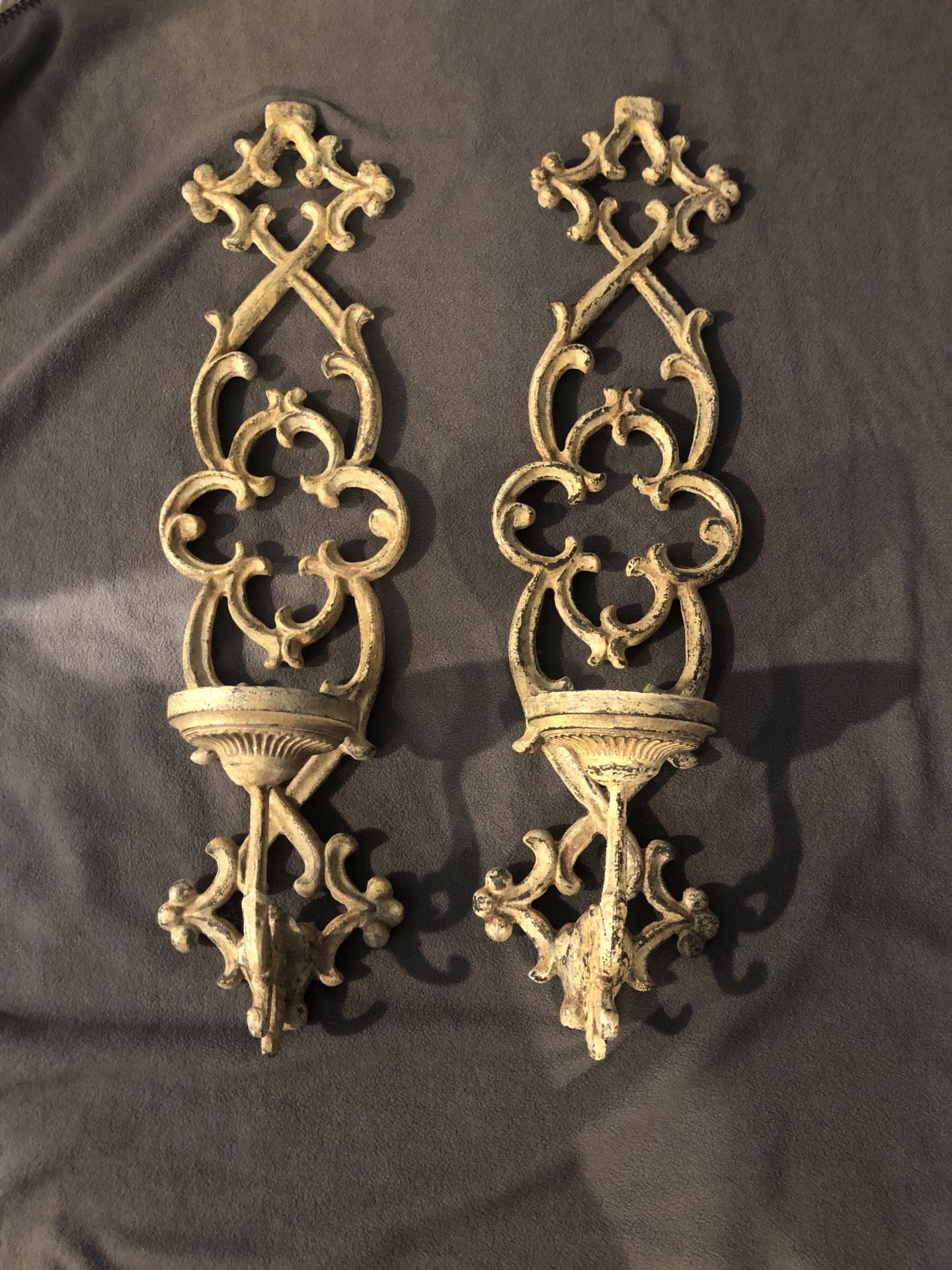 Wall candle decor