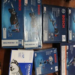 New Bosch Power Tools