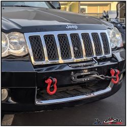 Hidden Winch Mount Jeep Grand Cherokee WK And JEEP Commander XK