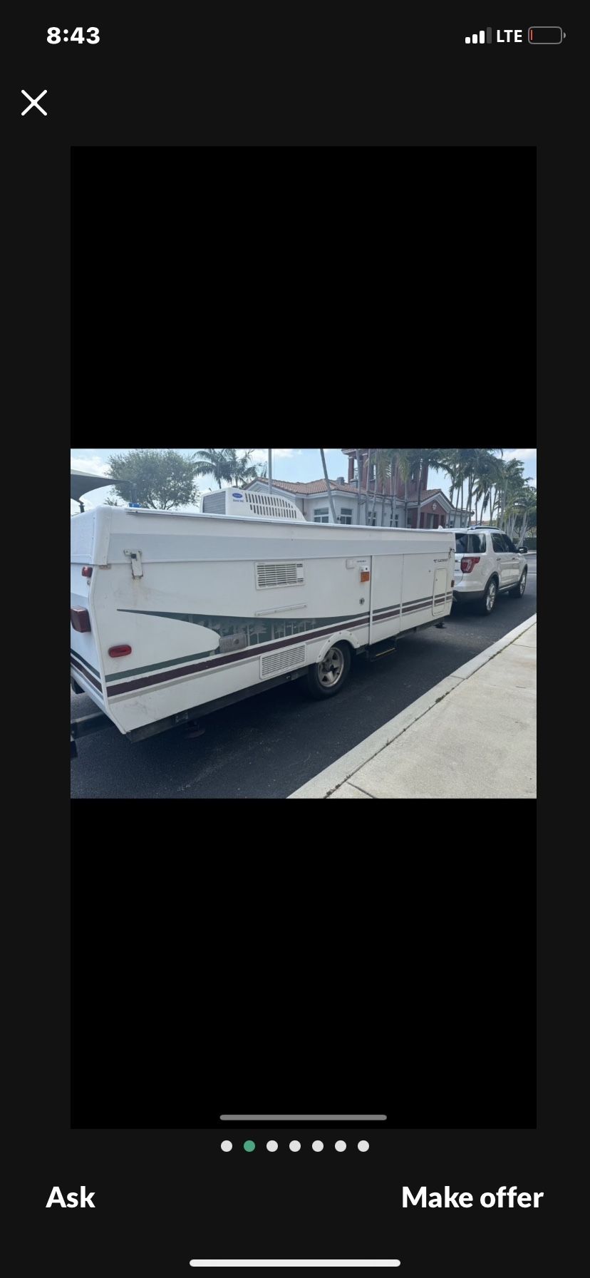 Camper Pop Up Good Shape