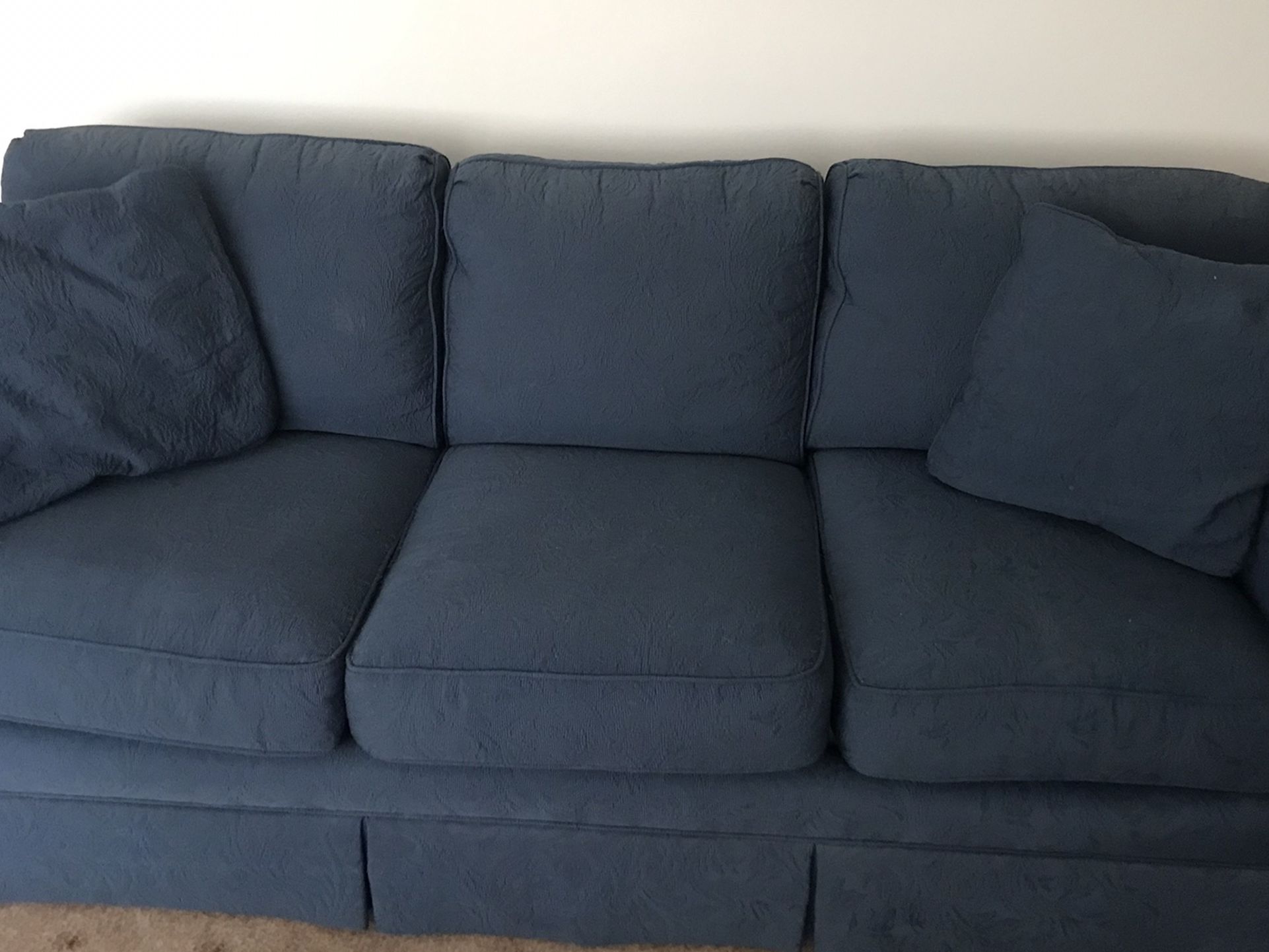 Super Comfy 78” Couch W/matching Oversized Chair