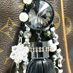 UNIQUE Handbag jewelry for any bag Charm purse Or  Keychain 