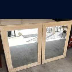 Set Of Mirrors $80 For Both 