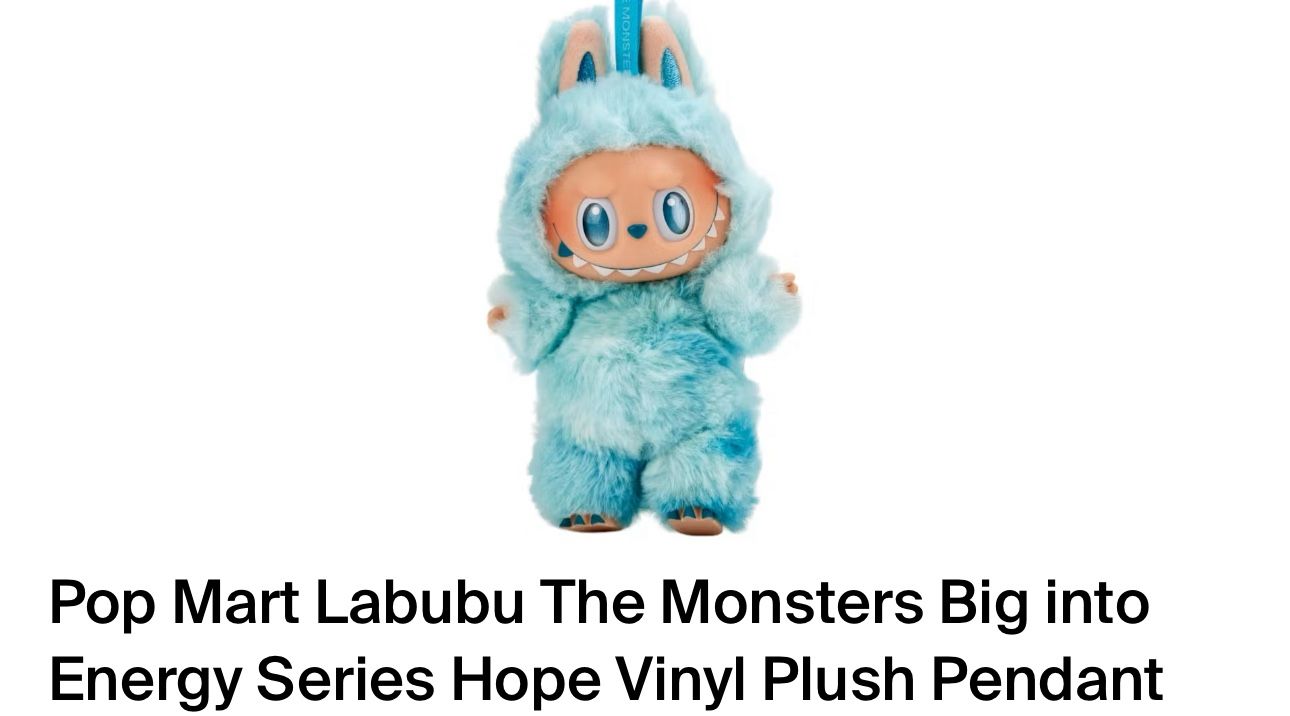 Big Into Energy Labubu