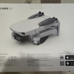 DJI Mini 4K Camera Drone Combo, Drone with 4K UHD Camera for Adults, Under 249 g, 3-Axis Gimbal Stabilization, 10km Video Transmission, Auto Return, 2