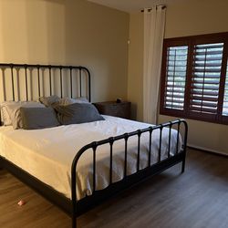 King Size Metal Bed Frame