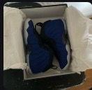 Blue nikes size 7